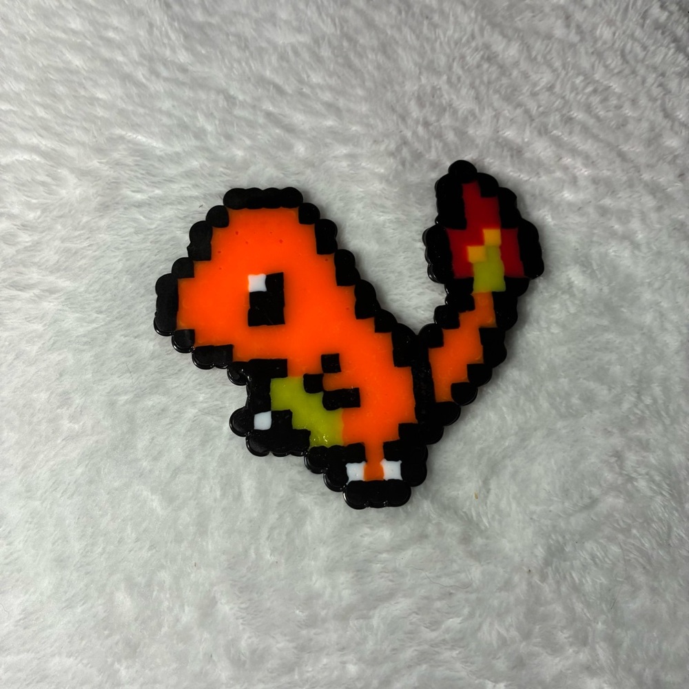 Pokémon Charmander Perler bead handmade